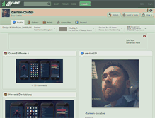 Tablet Screenshot of darren-coates.deviantart.com