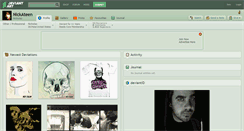 Desktop Screenshot of nickateen.deviantart.com