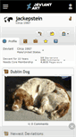 Mobile Screenshot of jackepstein.deviantart.com