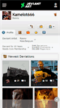 Mobile Screenshot of kamelot666.deviantart.com