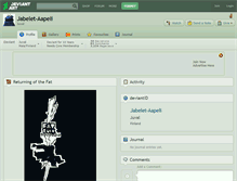 Tablet Screenshot of jabelet-aapeli.deviantart.com