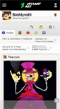 Mobile Screenshot of boshiyoshi.deviantart.com