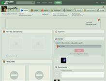 Tablet Screenshot of enjoi976.deviantart.com