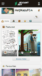 Mobile Screenshot of heijikazufc.deviantart.com