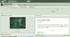 Desktop Screenshot of definitivefreak.deviantart.com
