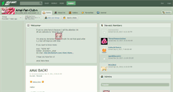 Desktop Screenshot of amai-fan-club.deviantart.com