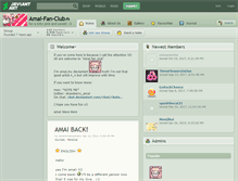 Tablet Screenshot of amai-fan-club.deviantart.com