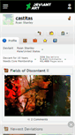 Mobile Screenshot of castitas.deviantart.com