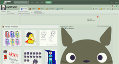Desktop Screenshot of nightfright9.deviantart.com