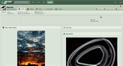Desktop Screenshot of mavnor.deviantart.com