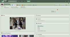 Desktop Screenshot of mkasholsen.deviantart.com