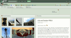 Desktop Screenshot of lain3y.deviantart.com
