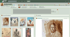 Desktop Screenshot of humblestudent.deviantart.com