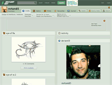Tablet Screenshot of mrtom85.deviantart.com