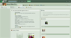 Desktop Screenshot of pierce-villers-fc.deviantart.com
