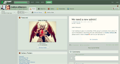 Desktop Screenshot of ivalice-alliance.deviantart.com