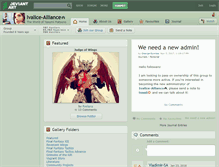 Tablet Screenshot of ivalice-alliance.deviantart.com