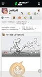 Mobile Screenshot of lomoal.deviantart.com