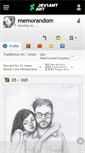 Mobile Screenshot of memorandom.deviantart.com
