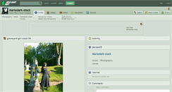 Desktop Screenshot of mariedark-stock.deviantart.com
