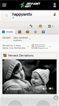 Mobile Screenshot of happyantix.deviantart.com