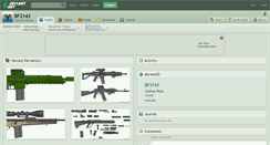 Desktop Screenshot of bf2143.deviantart.com