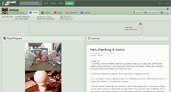 Desktop Screenshot of chrisok.deviantart.com