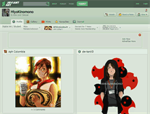 Tablet Screenshot of hiyokinomono.deviantart.com