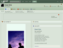 Tablet Screenshot of linear-time.deviantart.com