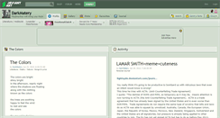 Desktop Screenshot of darkmatery.deviantart.com