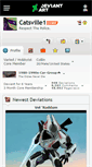 Mobile Screenshot of catsville1.deviantart.com