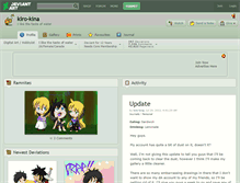 Tablet Screenshot of kiro-kina.deviantart.com