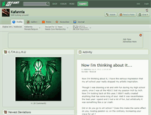 Tablet Screenshot of kafannia.deviantart.com