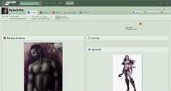 Desktop Screenshot of hyascinthe.deviantart.com