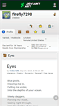 Mobile Screenshot of firefly7298.deviantart.com