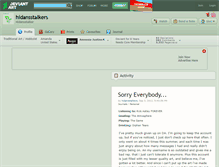 Tablet Screenshot of hidansstalkers.deviantart.com