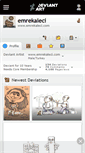 Mobile Screenshot of emrekaleci.deviantart.com