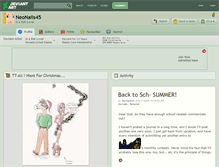 Tablet Screenshot of neonails45.deviantart.com