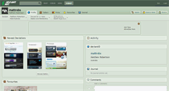 Desktop Screenshot of mattrobs.deviantart.com