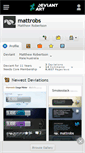 Mobile Screenshot of mattrobs.deviantart.com