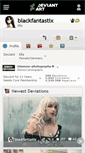Mobile Screenshot of blackfantastix.deviantart.com