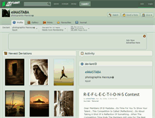Tablet Screenshot of elmastaba.deviantart.com