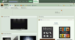 Desktop Screenshot of mottek.deviantart.com