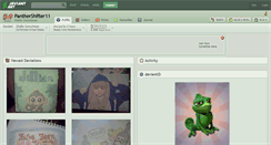 Desktop Screenshot of panthershifter11.deviantart.com