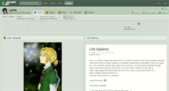 Desktop Screenshot of larita.deviantart.com