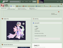Tablet Screenshot of cuito.deviantart.com