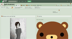 Desktop Screenshot of death-wonderland.deviantart.com