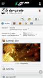 Mobile Screenshot of day-parade.deviantart.com