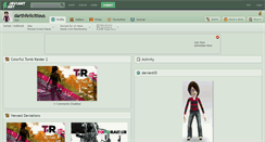 Desktop Screenshot of darthfelicitious.deviantart.com