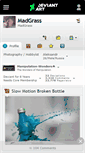 Mobile Screenshot of madgrass.deviantart.com